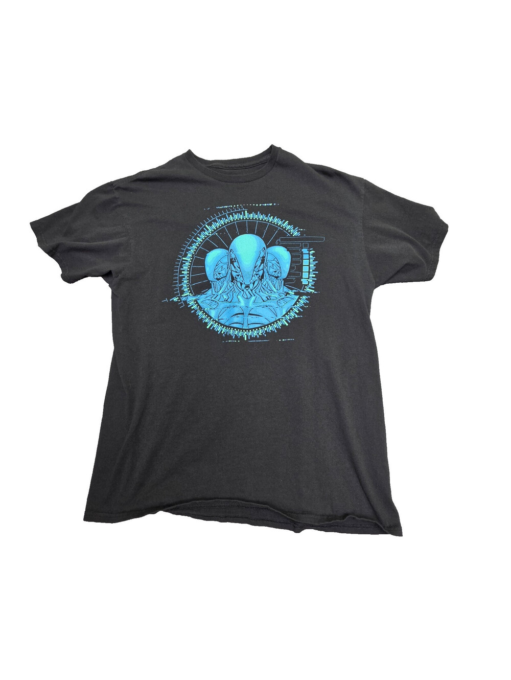 Westworld Drone Hosts T Shirt Youth Large Black Blue HBO Sci Fi Loot Crate Promo